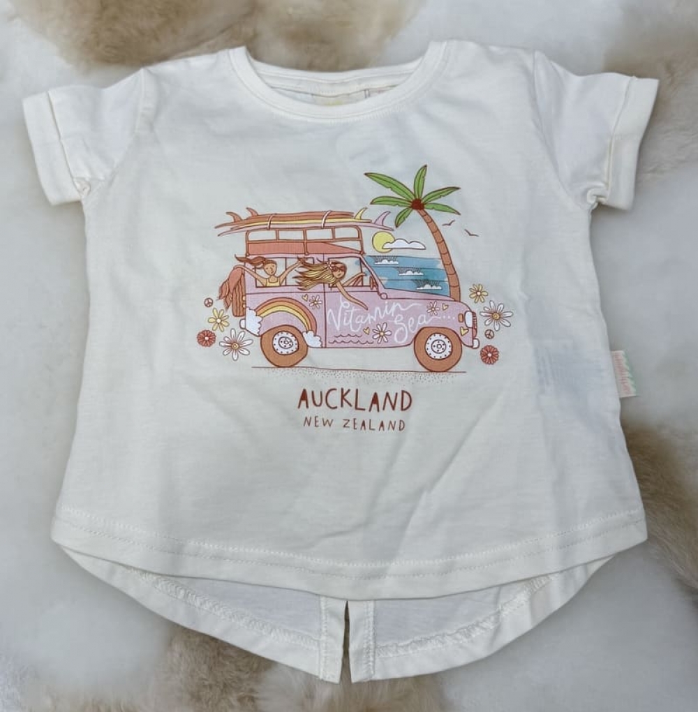 新西兰儿童T恤 Vitamin Sea ｜越野吉普 × 海岸奥克兰（多尺码可选）