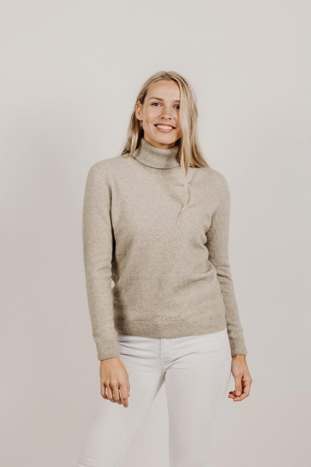 【KAPEKA买四赠一可混搭】 Kapeka克什米尔翻领羊绒毛衣