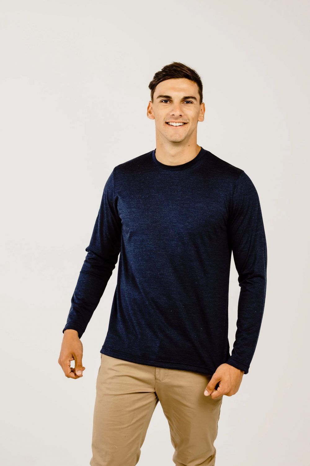 【KAPEKA买四赠一可混搭】 Kapeka 100%美丽诺羊毛 圆领T恤