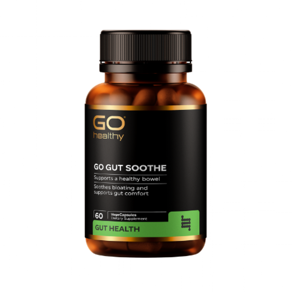 【同品牌买4赠1】 Go Healthy 高之源肠道舒缓配方｜新西兰奇异果益生元+谷氨酰胺  60粒