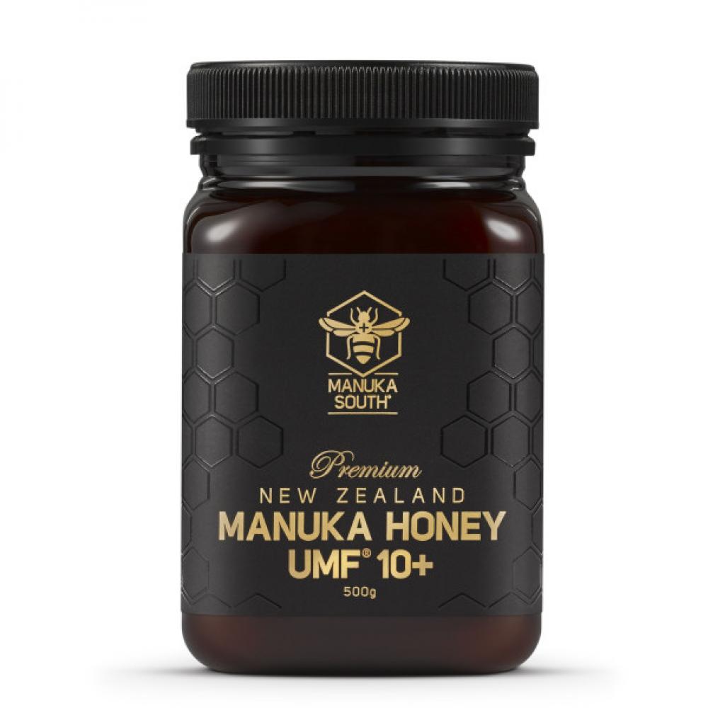 【同品牌满200纽币送15+口腔喷雾】 Manuka South 麦卢卡蜂蜜 UMF10+ 500克装