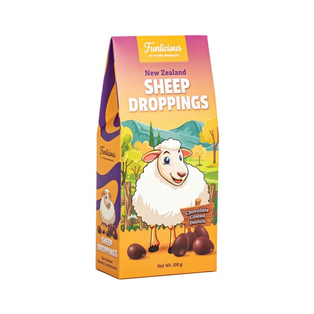 【同品牌巧克力买三赠一】 新西兰SHEEP DROPPINGS 创意趣味巧克力 100g