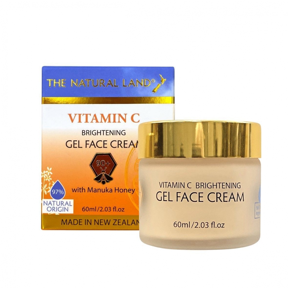 【同品牌买三赠一可混搭】 The Natural Land 麦卢卡蜂蜜 维C 提亮保湿脸霜 60毫升