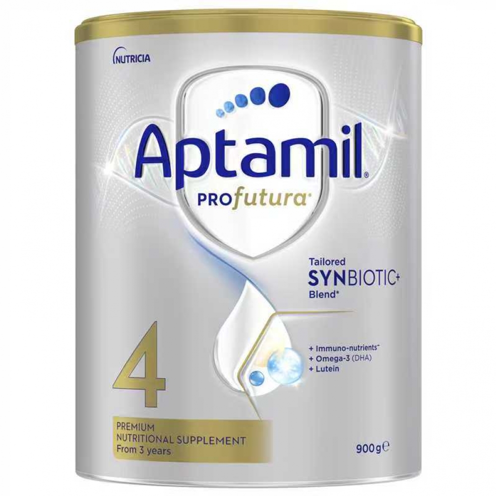 【包邮】爱他美白金婴幼儿奶粉4段1箱6桶