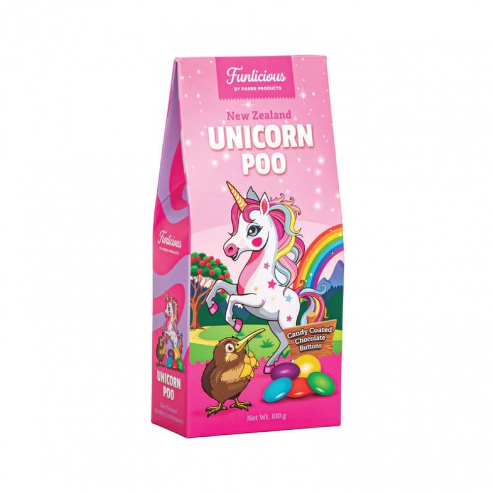 【同品牌巧克力买三赠一】 新西兰UNICORN POO 创意趣味巧克力 100g