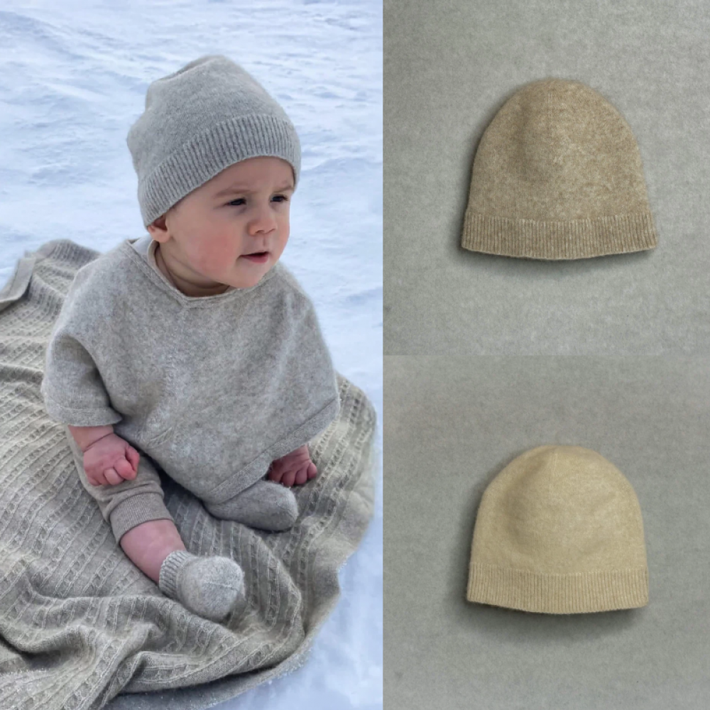 【KAPEKA买四赠一可混搭】 Kapeka美利诺 婴儿羊毛经典帽子（两色可选）专为0-12月BABY设计