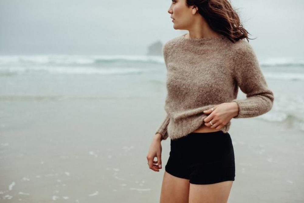 【KAPEKA买四赠一可混搭】 Kapeka 羊驼毛抓绒毛衣