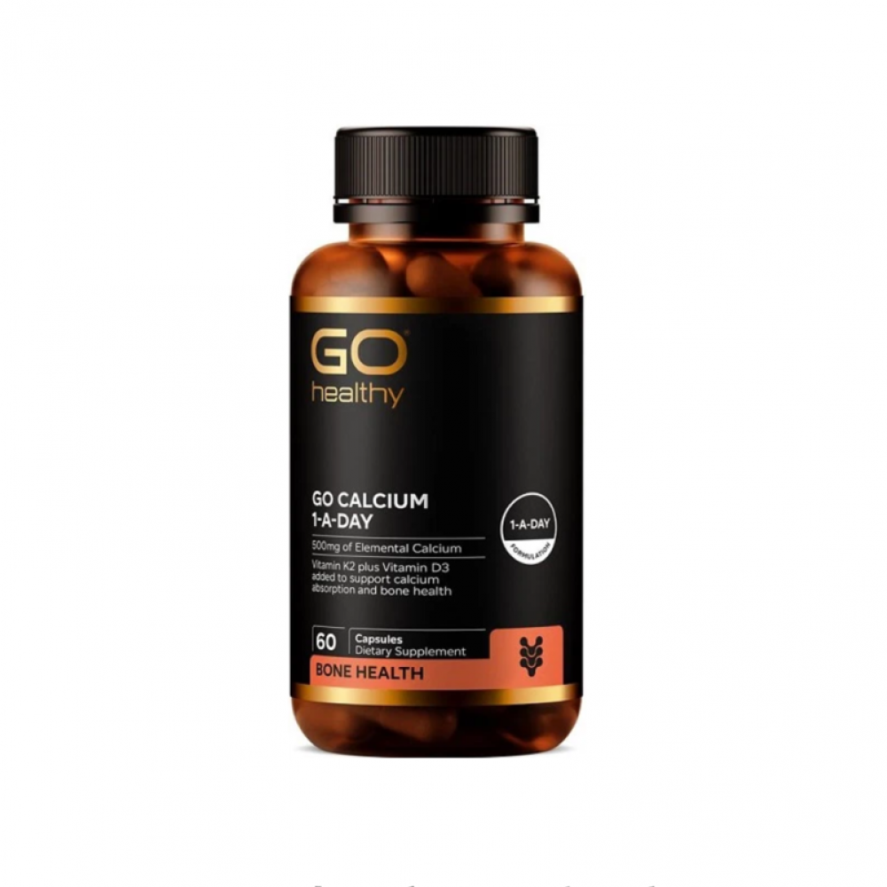 【同品牌买4赠1】 GO Healthy 高之源 海藻钙 60粒