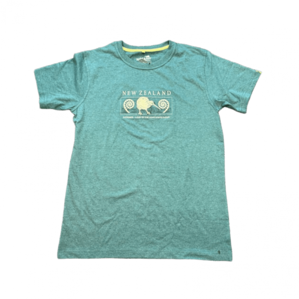 新西兰男士肩部刺青印花100%纯棉T恤（多尺码可选）