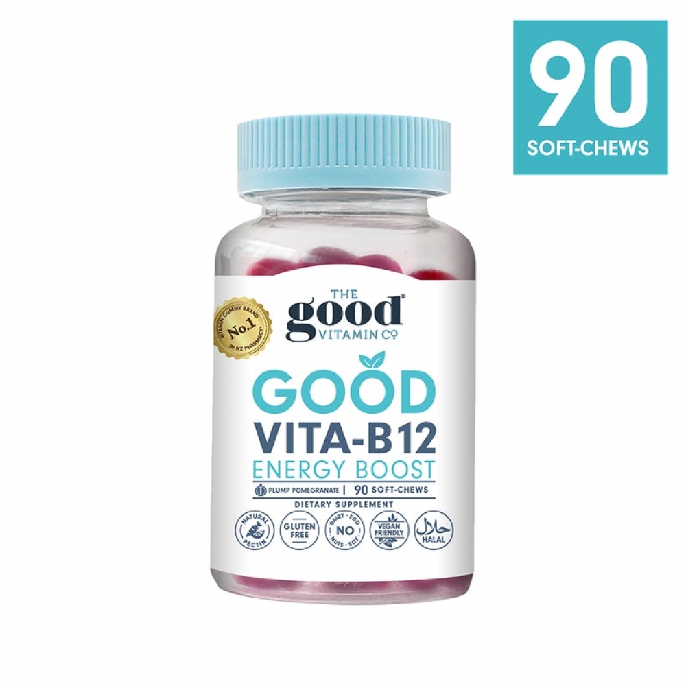 【同品牌买四赠一可混搭】 Good Vitamin 成人维生素B12软糖 90粒