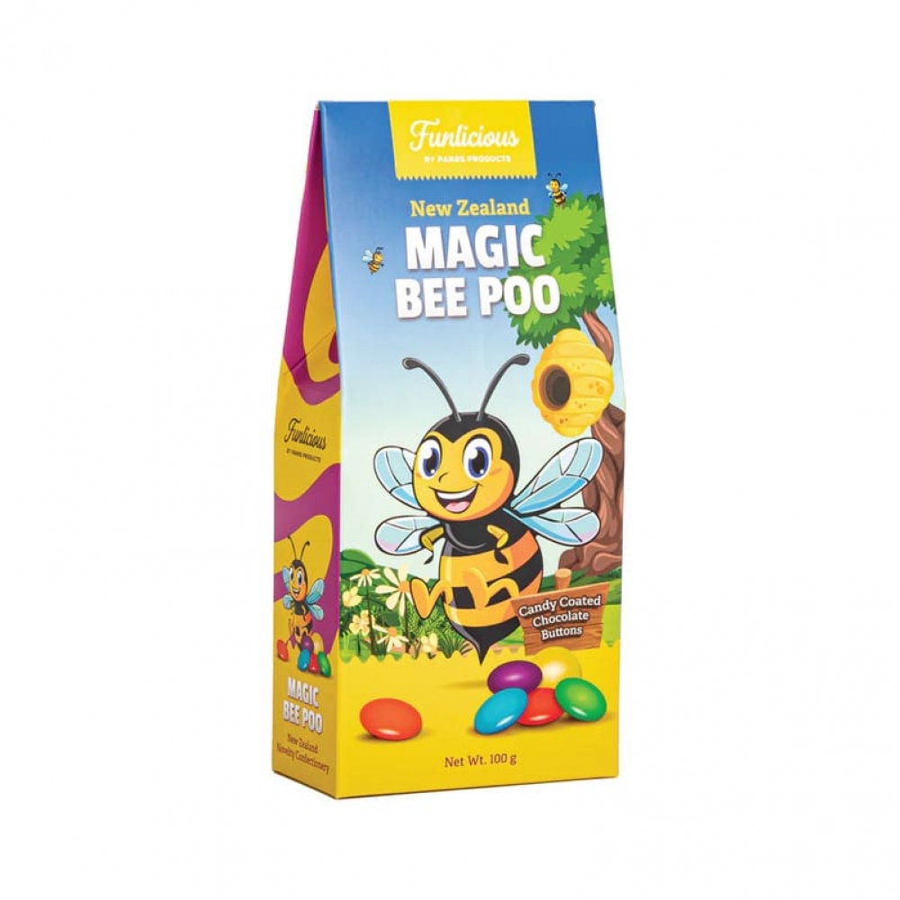 【同品牌巧克力买三赠一】 新西兰MAGIC BEE POO 创意趣味巧克力 100g