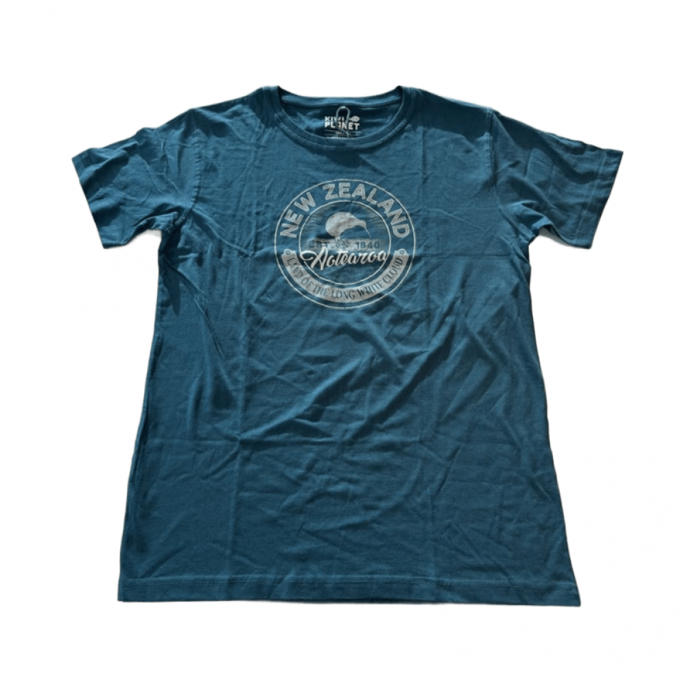 新西兰Kiwi 圆形徽章男士100%纯棉T恤（多尺码可选）