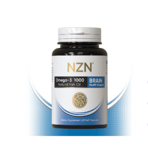 NZN 高纯度深海鱼油胶囊 – 每粒1000mg (60粒/瓶)
