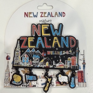 新西兰复古新西兰风情冰箱贴