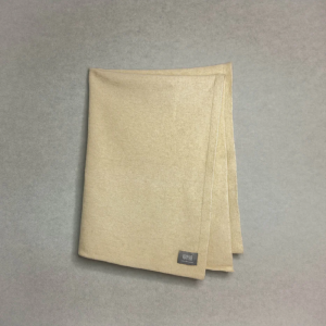 【KAPEKA买四赠一可混搭】 Kapeka婴儿美丽诺羊毛袋貂毛真丝混纺毯（自然白色/浅米色）专为0-12月Baby设计