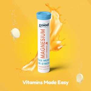 Good Magnesium 活力镁泡腾片（橙味）15片/管