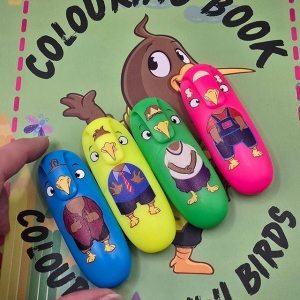 新西兰Neon Kiwi 荧光标记笔｜趣味学习，创意涂色