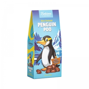 【同品牌巧克力买三赠一】 新西兰PENGUIN POO 创意趣味巧克力 100g