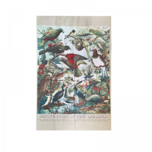 新西兰尊贵本土鸟类茶巾 (48 × 76厘米)