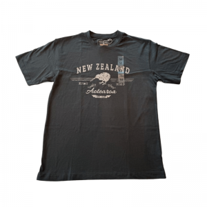 新西兰Kiwi风格森林色100%纯棉T恤（男女均可选）（多尺码）