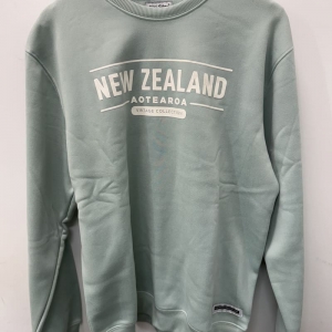 新西兰Aotearoa 圆领卫衣 - 绿色（多尺码可选）