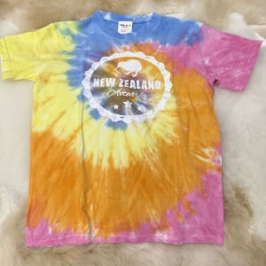 新西兰100%纯棉儿童T恤| Tie-Dye 色彩缤纷款（多尺码可选）