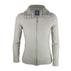 【KAPEKA买四赠一可混搭】 Kapeka 美丽诺羊毛银厥拉链收腰毛衣