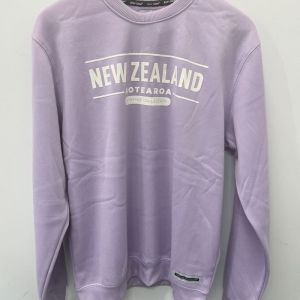 新西兰Aotearoa 主题紫丁香色卫衣（多尺码可选）