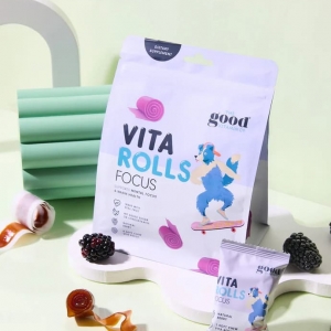 Good Vitamin 儿童专注力与脑部健康软糖卷 8粒装