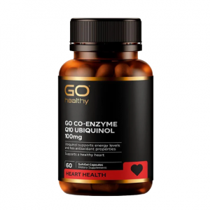 【同品牌买4赠1】 Go Healthy 高之源 泛醇还原型辅酶 Co-Q10 Ubiquinol 100mg 60粒