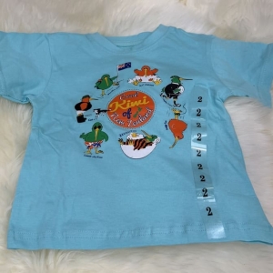 新西兰100%纯棉儿童T恤 | 新西兰奇异鸟全家族（多尺码可选）